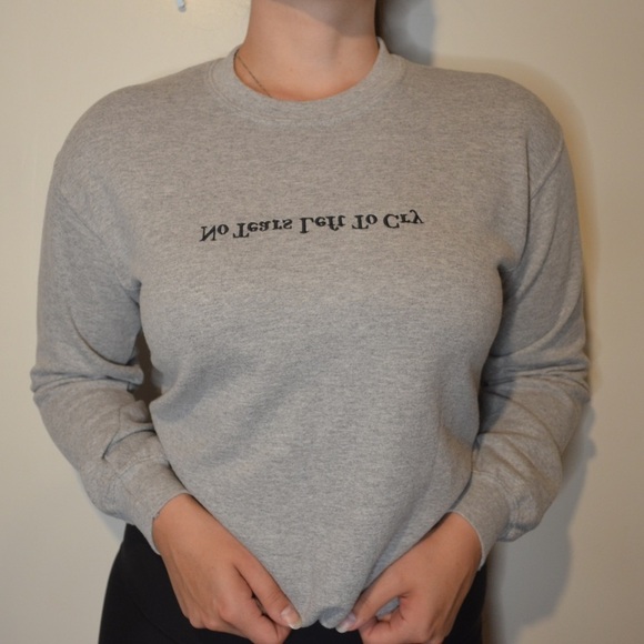 Ariana Grande No Tears Left To Cry Crewneck - Picture 1 of 5